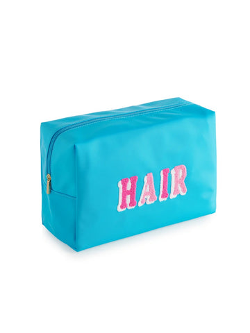 HAIR OVERSIZED ZIP POUCH