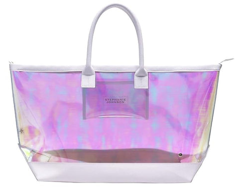 PURPLE CARRY-ALL TOTE BAG