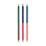 2 of A Kind Double-Ended Colored Pencils
