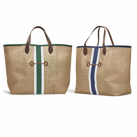 HORSE COUNTRY JUTE TOTE