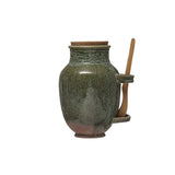 STONEWARE CANISTER
