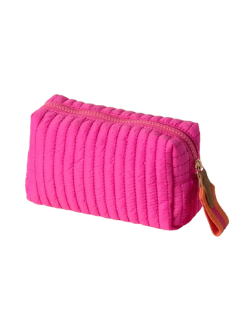 BOXY COSMETIC POUCH MAGENTA S