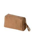 BOXY COSMETIC POUCH TAN S