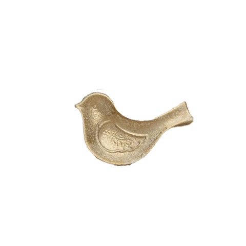 CAST IRON BIRD GOLD