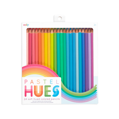 PASTEL COLORED PENCILS SET