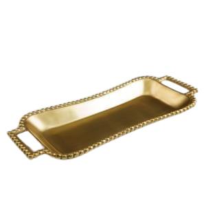 GOLD RECTANGLE TRAY