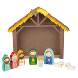 WOOD NATIVITY