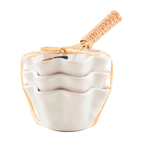 RUFFLED BOWL SET