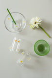 DAISY ICON GLASS SALT AND  PEPPER