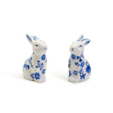 BLUE & WHITE SALT AND PEPPER SHAKER