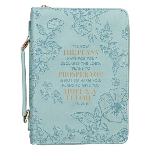 I KNOW THE PLANS - TEAL BIBLE COVER