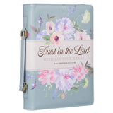 TRUST IN THE LORD - FLOWER BIBLE COVER