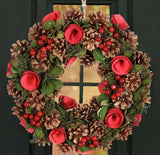 PINECONE WREATH