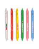 WRITE ON GEL PEN SET