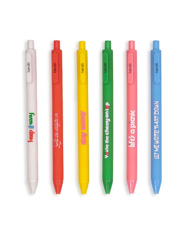 WRITE ON GEL PEN SET