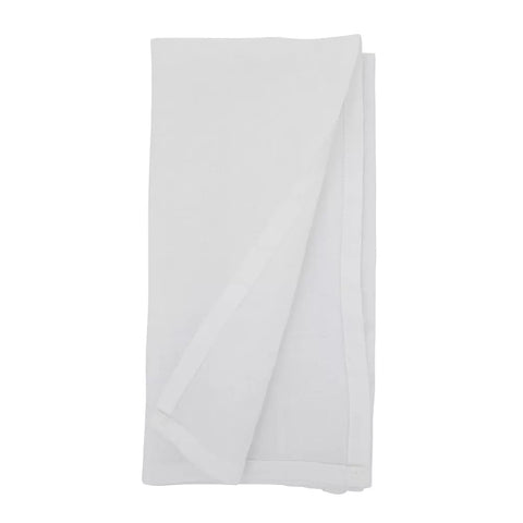 CLASSIC LINEN HEMSTITIC WHITE