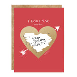 LOVE YOU MORE THAN... SCRATCH-OFF CARD