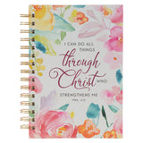 ALL THINGS THROUGH CHRIST PHILIPPIANS 4:13 - JOURNAL