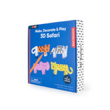 MAKE, PAINT & PLAY-3D SAFARI