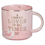 A FRIEND LOVES MUG