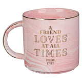 A FRIEND LOVES MUG