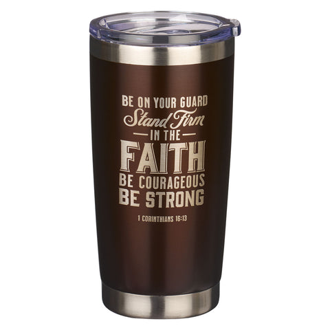 STAND FIRM STAINLESS STEEL MUG