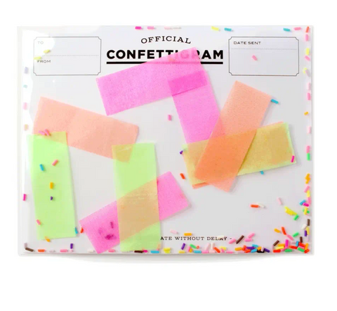 Confettigram Sprinkles Card