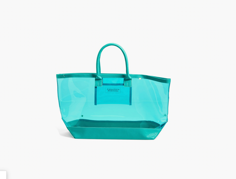 BLUE CARRY-ALL TOTE BAG