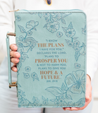 I KNOW THE PLANS - TEAL BIBLE COVER