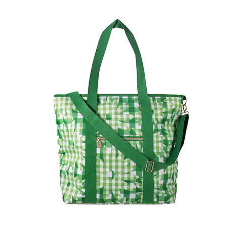 GREEN DAISY COOLER BAG