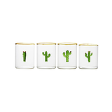 CACTUS COCKTAIL GLASSES SET OF 4