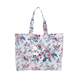 FLORAL SHOPPER TOTE BAG