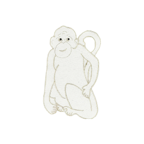 MONKEY COCKTAIL NAPKIN SET OF 4