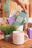 ALWAYS STAY HUMBLE AND KIND- TEAL BOOKMARK