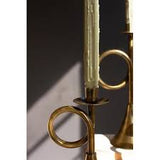 TRUMPET CANDLE HOLDER