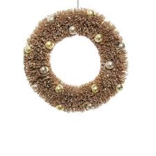 TUBE WREATH CHAMPAGNE