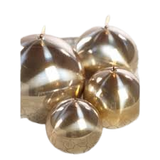 TITANIUM BALL CANDLE GOLD