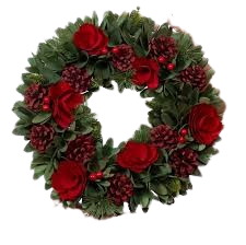 PINECONE WREATH