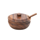 Acacia Wood Bowl and Spoon