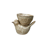 CERAMIC BIRD BOWL