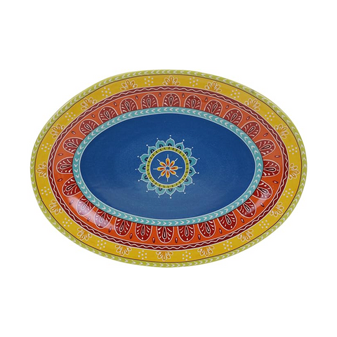 OVAL MULTICOLOR TRAY