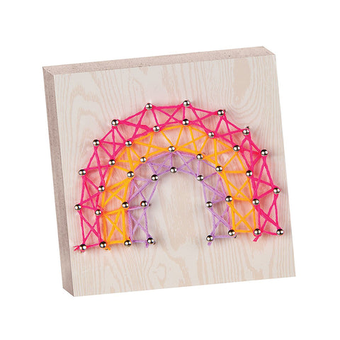 RAINBOW STRING ART