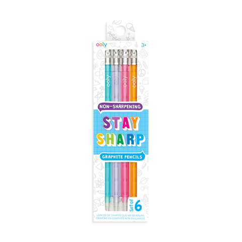 STAY SHARP PENCILS - RAINBOW