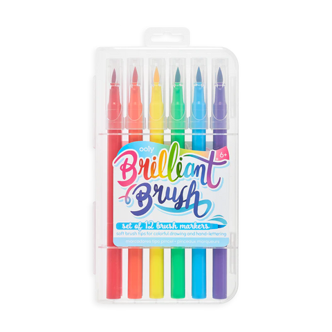 BRILLIANT BRUSH MARKERS