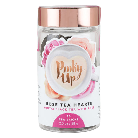 ROSE TEA HEARTS