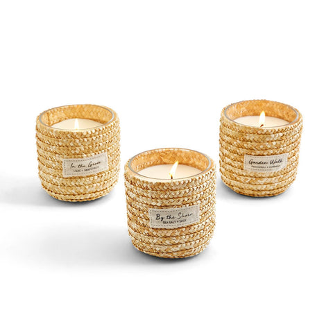 BASKET SCENTED CANDLE