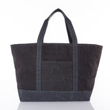 WAXED LARGE BOAT TOTE