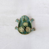 FROG DISH GLAZED