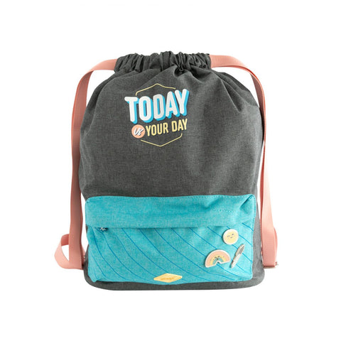 MOCHILA SACO - TODAY IS YOUR DAY