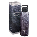 STRONG & COURAGEOUS STAINLESS STEEL WATER BOTTLE